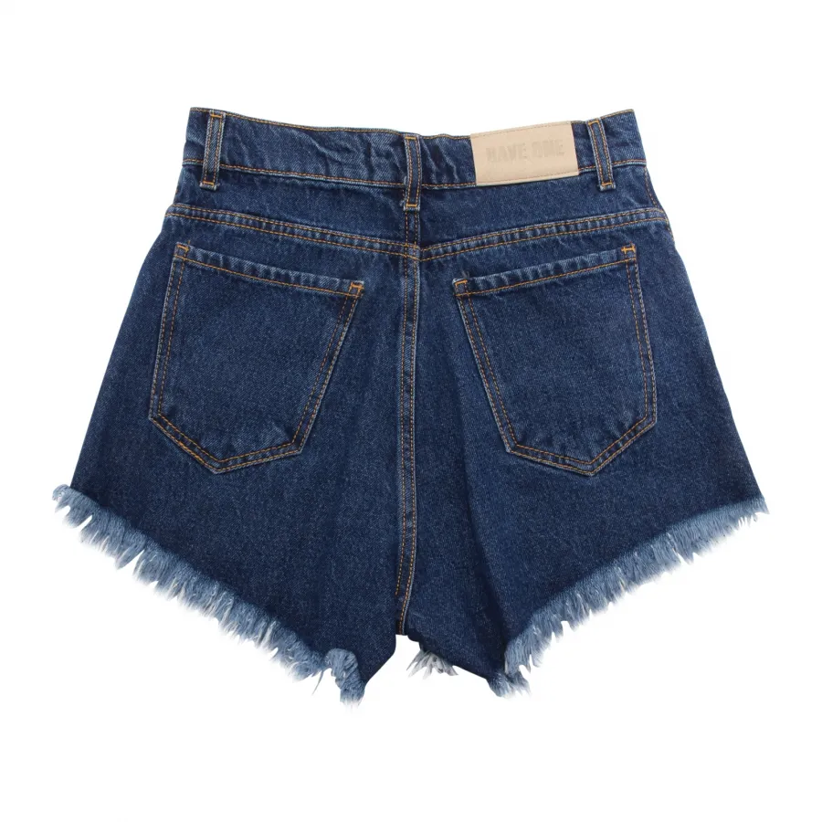 9802AR bermuda donna HAVE ONE woman denim shorts