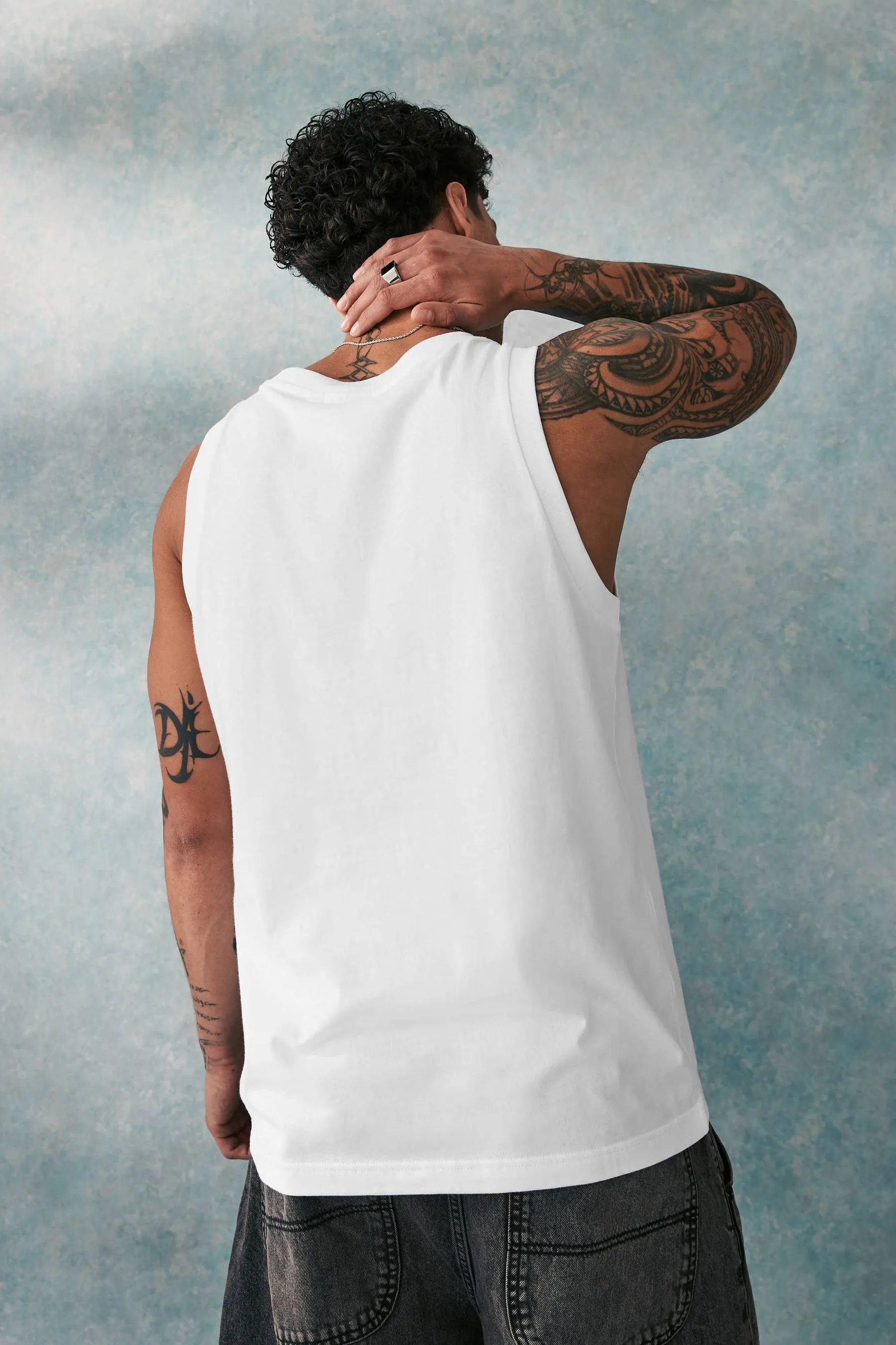 Adidas Originals - Canotta classica adicolore con trifoglio