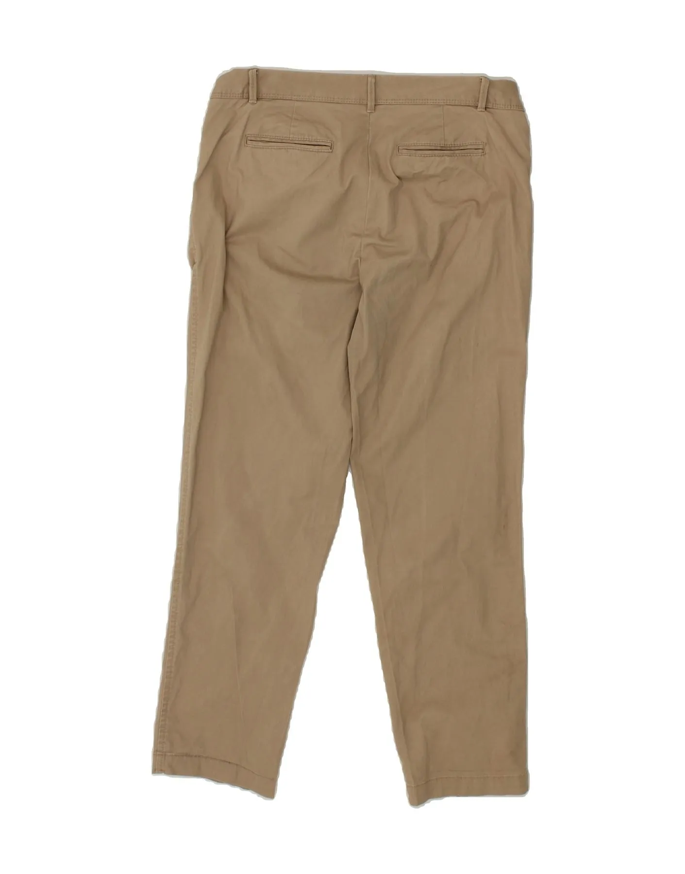 BANANA REPUBLIC Womens Slim Chino Trousers US 8 Medium W34 L28 Brown