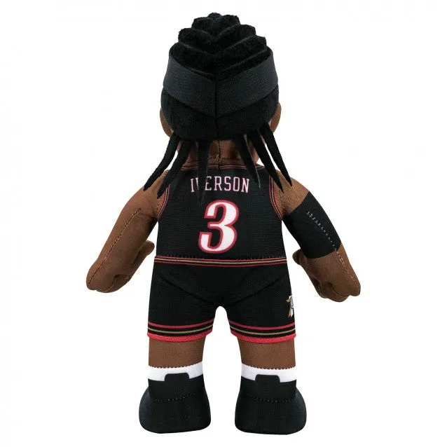 Bleachers Peluche Philadelphia 79ers Allen Iverson Nero
