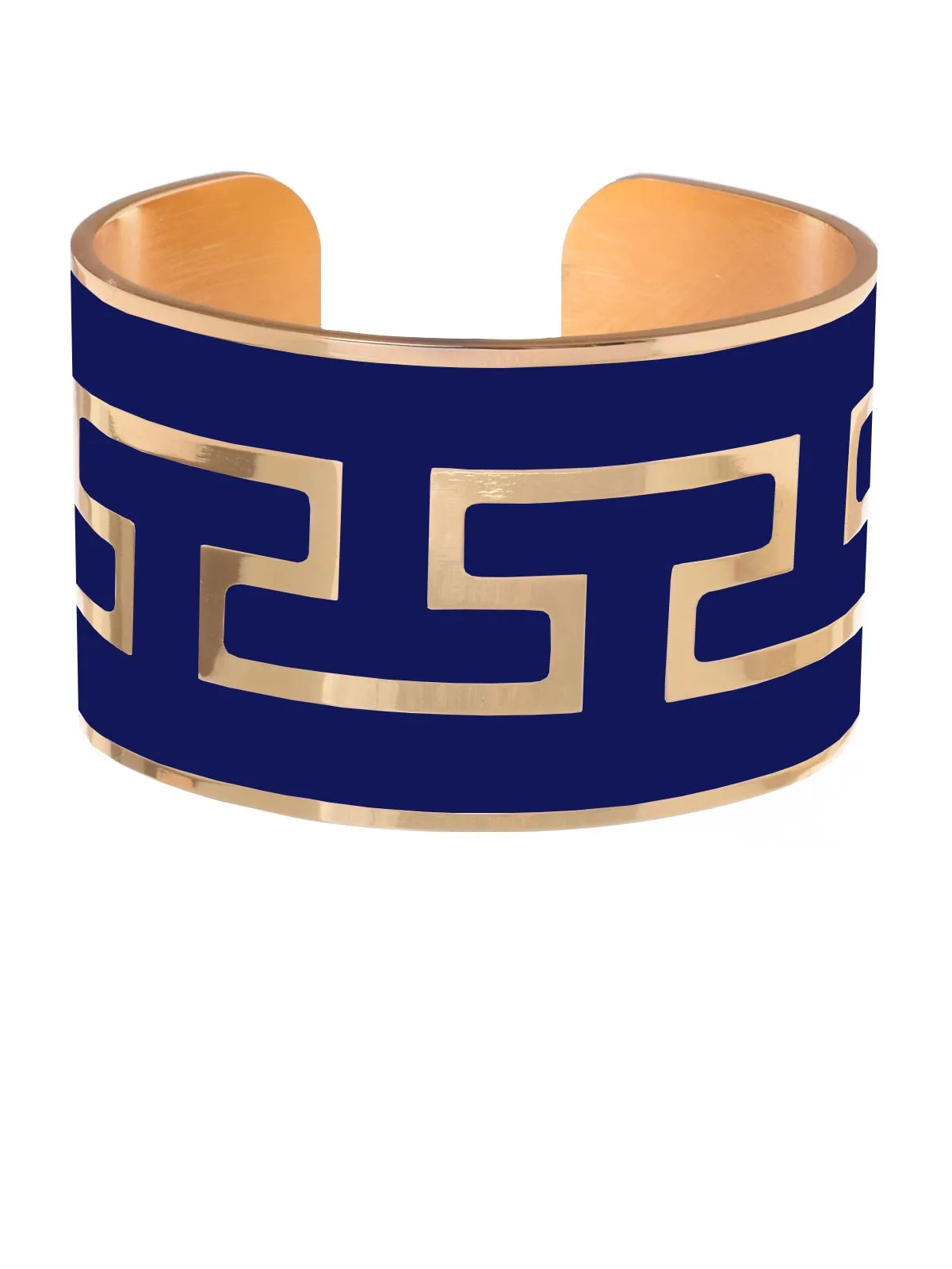 BRACCIALE GRECA ETRUSCA BLU NAVY