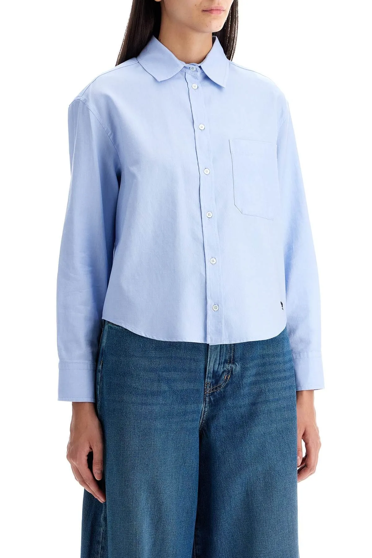 Camicia boxy cropped 'Jock'