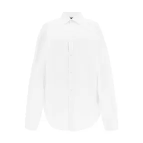 Camicia oversize e asimmetrica