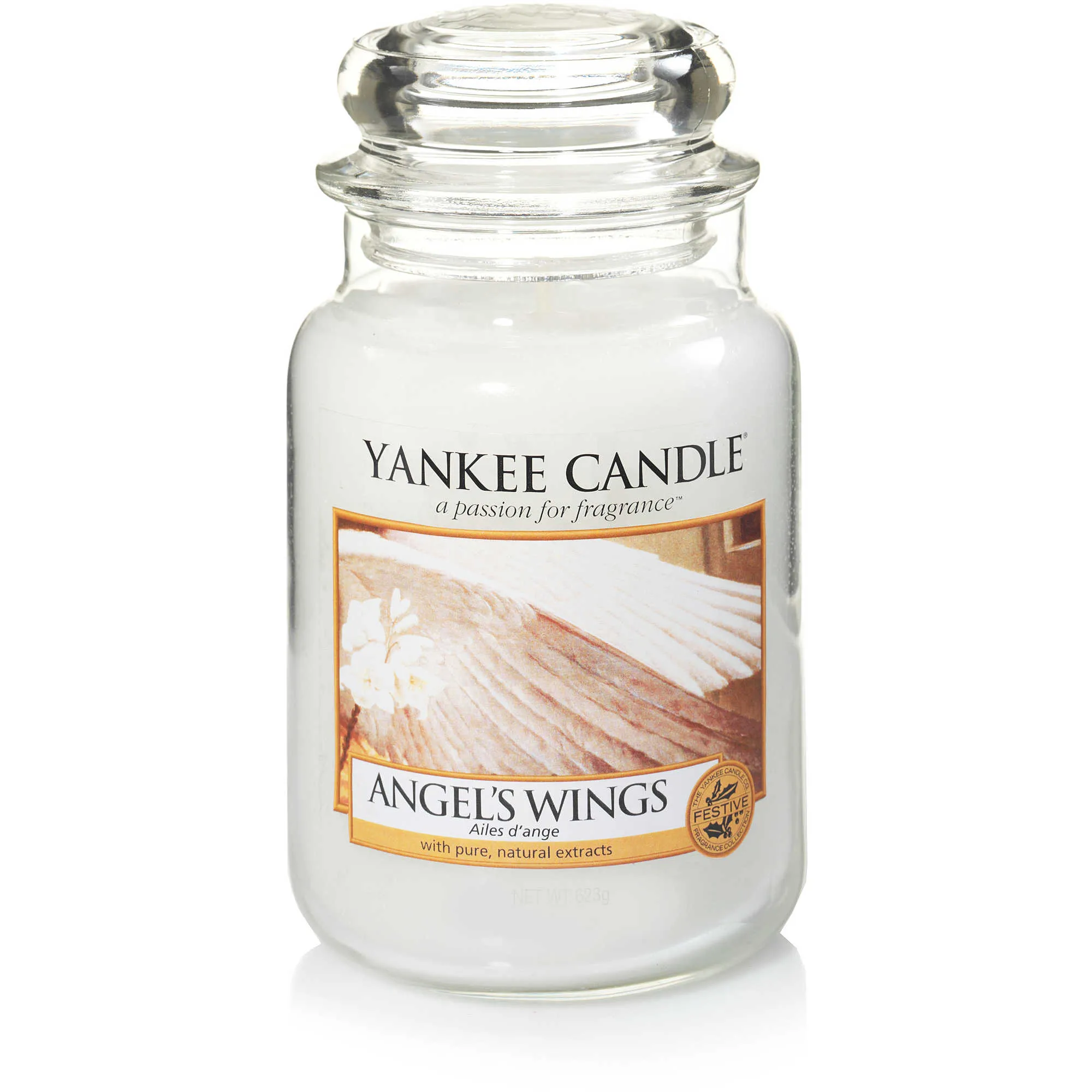 Candela Yankee Candle Giara, Grande colore Bianco