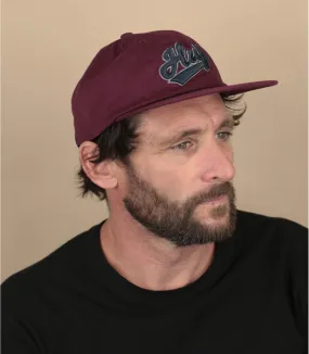 Cappellino bordeaux a sei pannelliCappellini Pop Fly 6 Panel crimson     