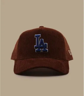 Cappellino trucker LA blu navy  Cappellino  Mlb Cord Trucker Los Angeles Dodgers     