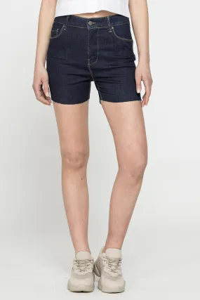 Carrera  ---------    ------------Shorts aderenti a vita alta - Blu scuro