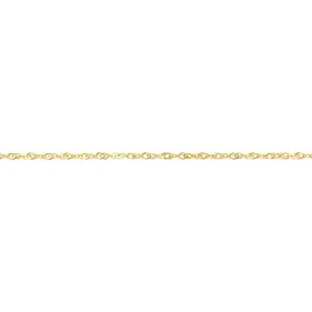 Catenina Poème Oro Giallo 375/1000 Maglia Singapore 40 cm 1416050