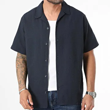 Chemise Manches Courtes Easter Palma Bleu Marine