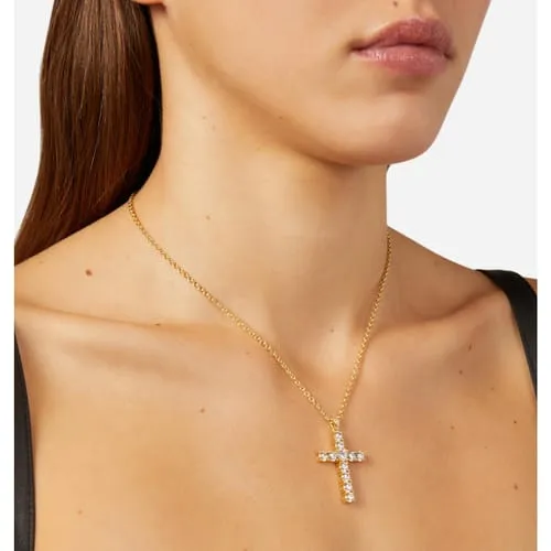 CHIARA FERRAGNI BRAND CROCI NECKLACE - J19AWC14