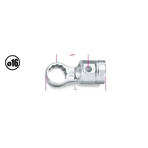 CHIAVE BETA POLIGONALE PER BARRE DINAMOMETRICHE 652 19