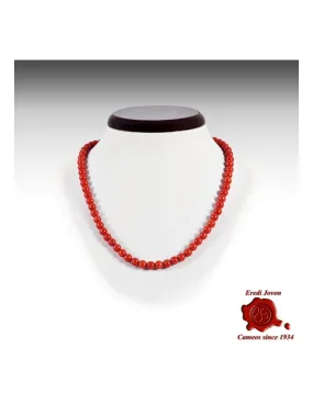 Collana Corallo Rosso Italiano
