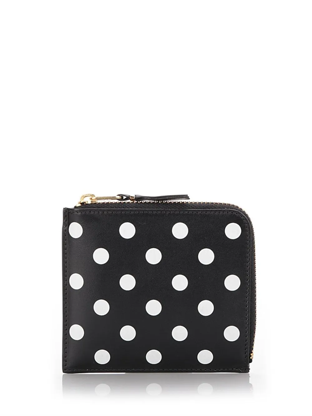   Comme Des Garcons Wallet  Portafoglio a pois con zip  
