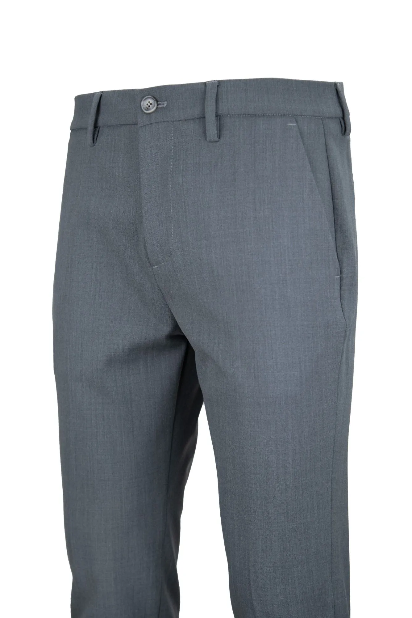 CRUNA BRERA 1037 Gray Trousers