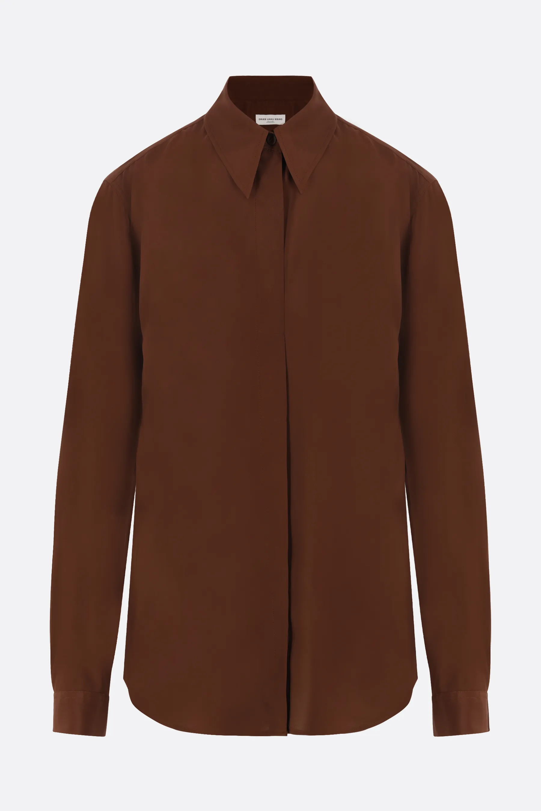  DRIES VAN NOTEN camicia Chowy in crepe de chine 