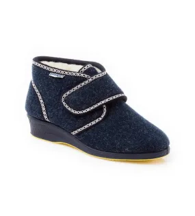 Emanuela Donna Pantofola 831 Granito Blu