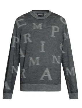 Emporio Armani  Maglione con stampa