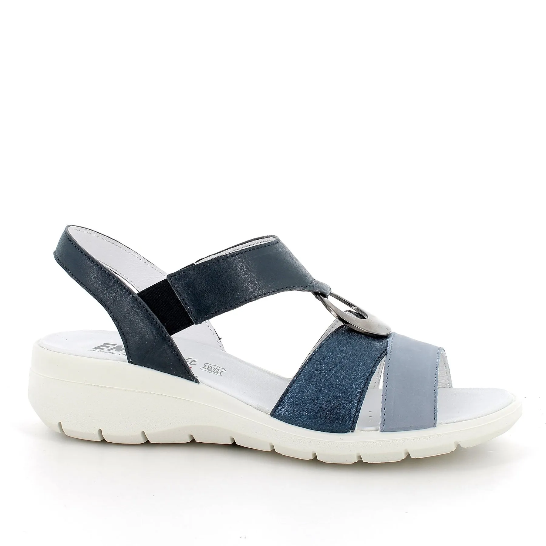 ENVAL SOFT Sandalo Basso Donna - 57786 Blu  