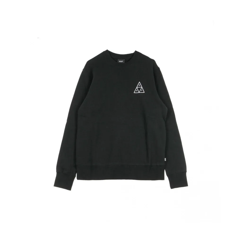 FELPA GIROCOLLO ESSENTIALS TT CREW BLACK