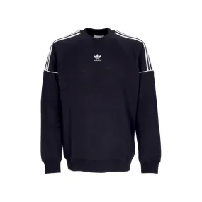 felpa girocollo uomo essential crewneck BLACK