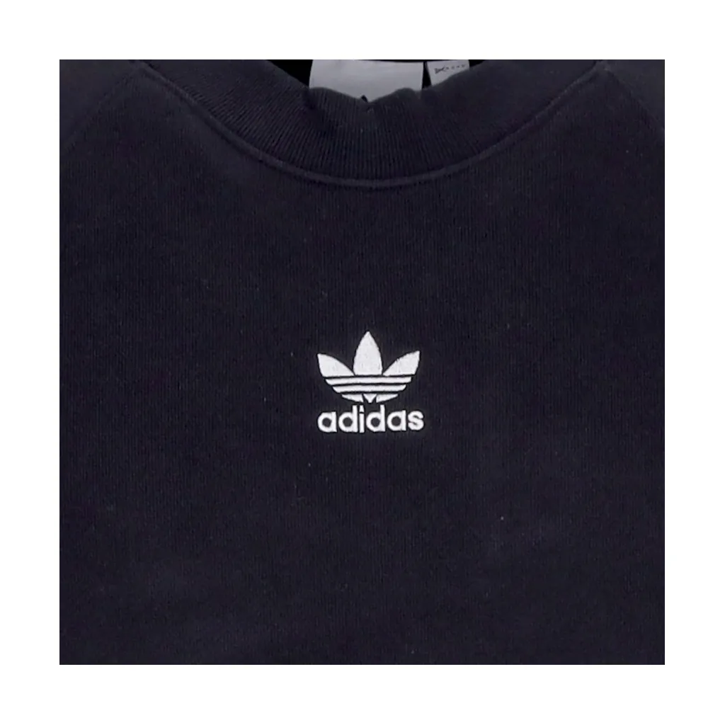 felpa girocollo uomo essential crewneck BLACK