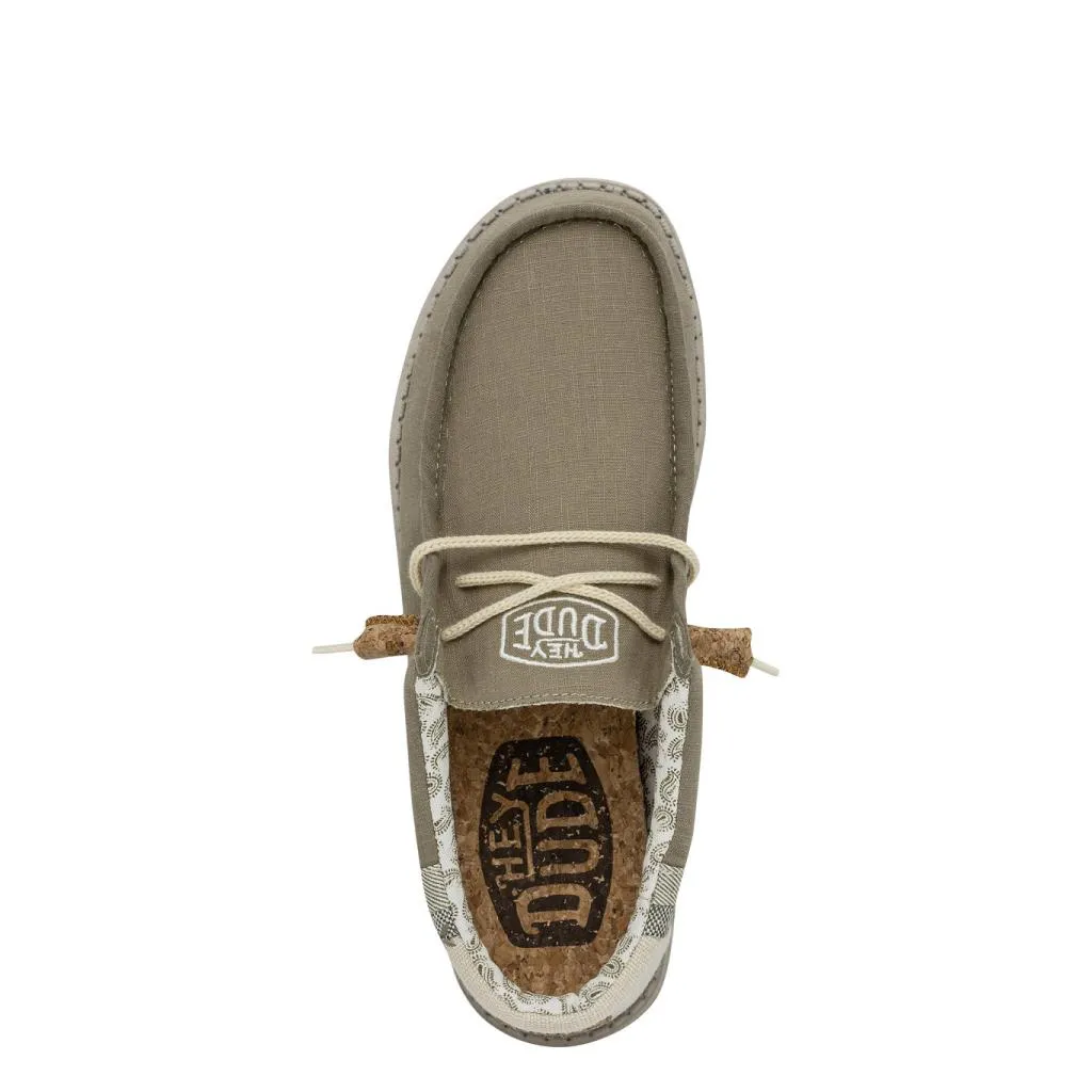 Hey Dude  ---------    ------------ 40015-3VG Scarpa Uomo PE23 Verde