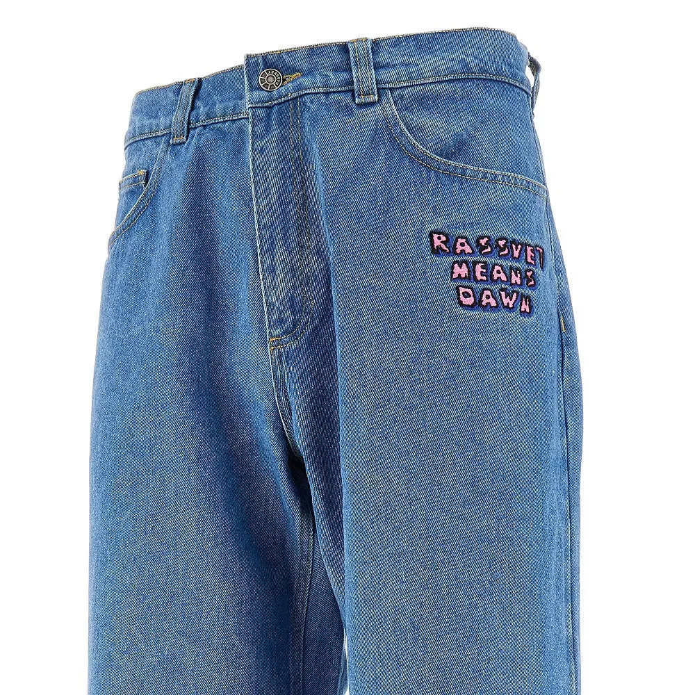 Jeans Loose Fit con dettaglio ricamato