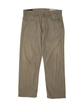 MARLBORO CLASSICS Mens Straight Casual Trousers  W33 L30 Grey