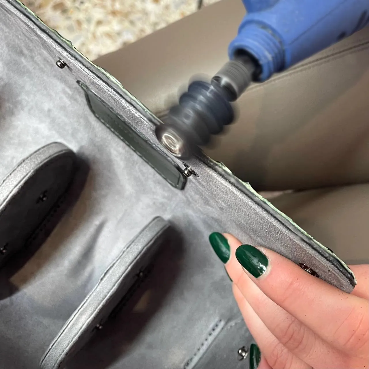 Mespecta Italia  ---------    ------------Custodia per Orologio Watch Roll in vera pelle di Pitone personalizzabile per 3 Orolog