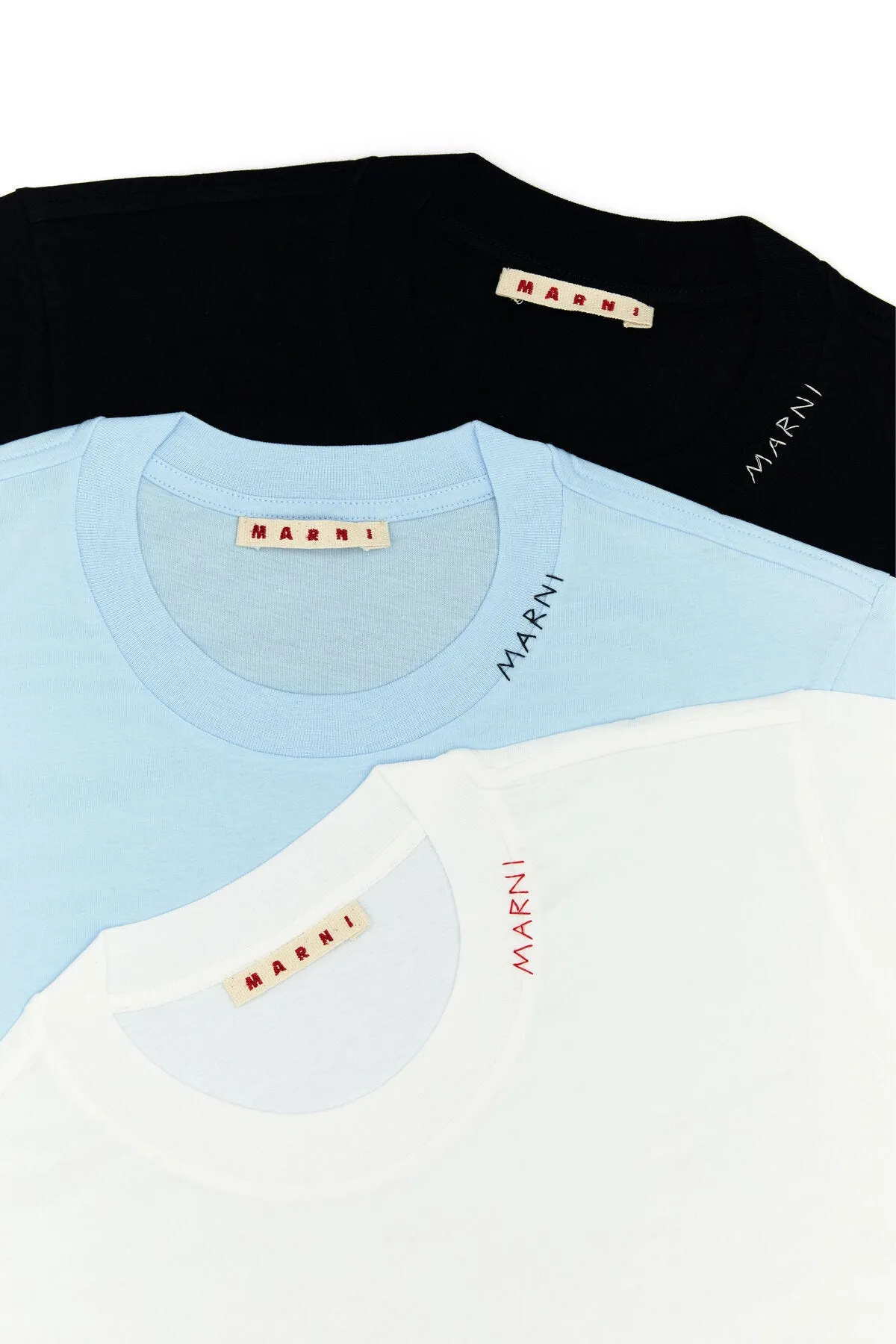 Multicolor cotton t-shirt set    