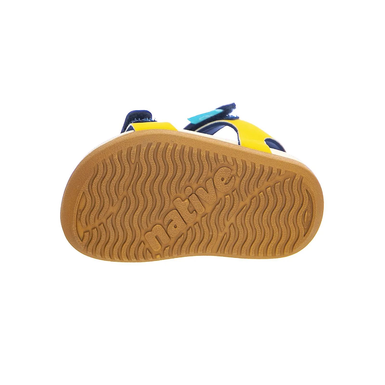 Native Charley Child Sandals - Yellow / White - Sandali Bambino Gialli / Multicolore    