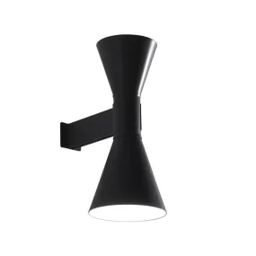 Nemo Lighting Lampada da parete APPLIQUE DE MARSEILLE - Le Corbusier - nero opaco