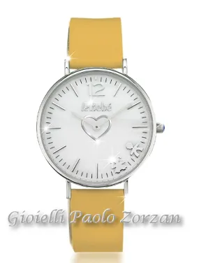 Orologio Le Bebè Linea I Battiti Colore Giallo Senape Ref.  Olb361-04s