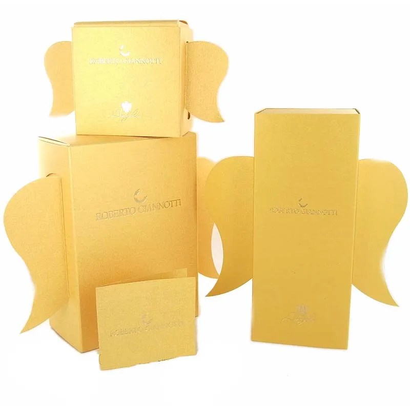 Pendente Angelo in oro bianco e giallo Roberto Giannotti