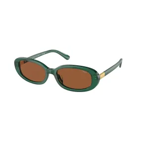   Polo PH 4198U - 619573 Shiny Transparent Green | Occhiale Da Sole Donna 