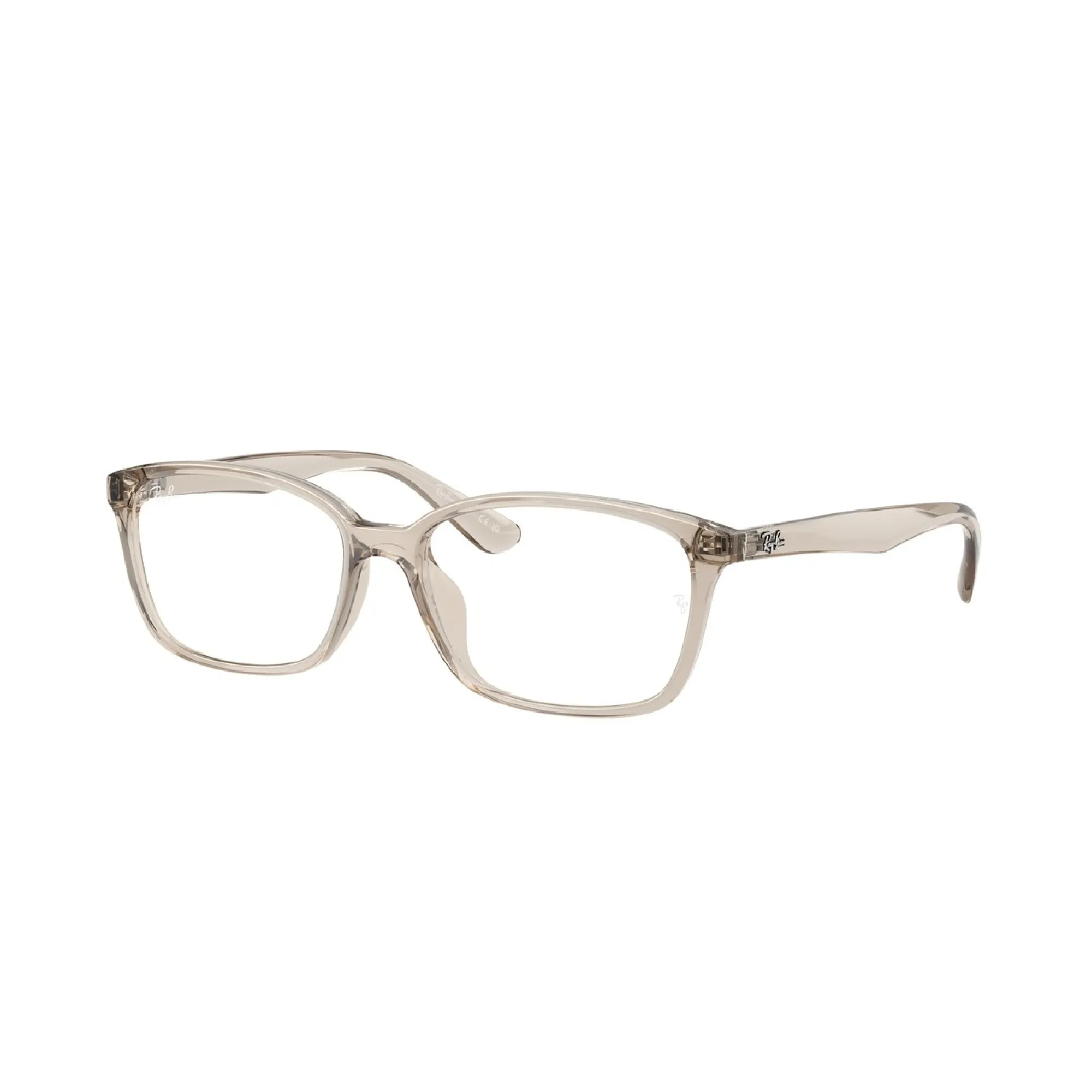   Ray-Ban RX 7094D - 8271 Marrone Chiaro Trasparente | Occhiale Da Vista Unisex 