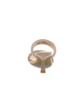 Sandalo con tacco Steve Madden TOP NOTCH ROSE GOLD in crystal e laminato oro e platino