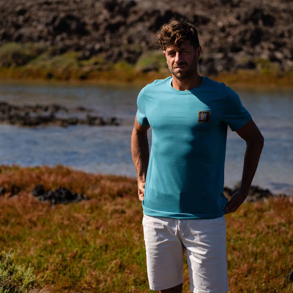 Seay  ---------    ------------T-Shirt con stampa - Verde Smeraldo Kaleo