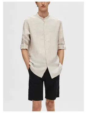 SELECTED CAMICIA UOMO SLHREGKYLIAN-LINEN SHIRT LS 