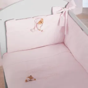 Set Rivestimento Co-sleeping Puccio Rosa