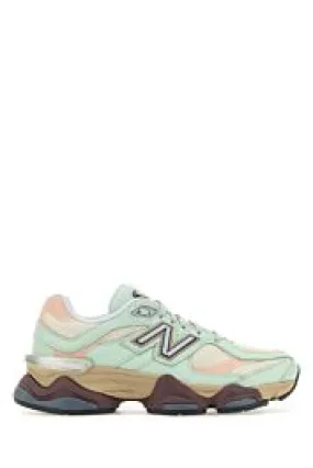 Sneakers 9060 multicolor in rete e pelle scamosciata    
