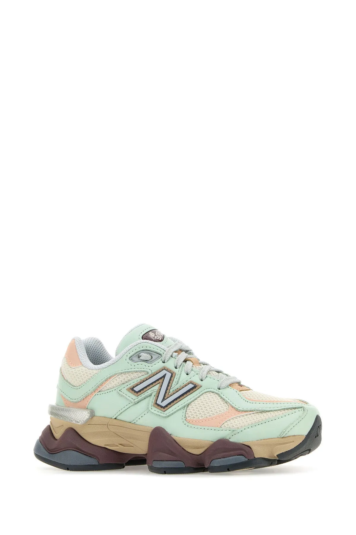 Sneakers 9060 multicolor in rete e pelle scamosciata    