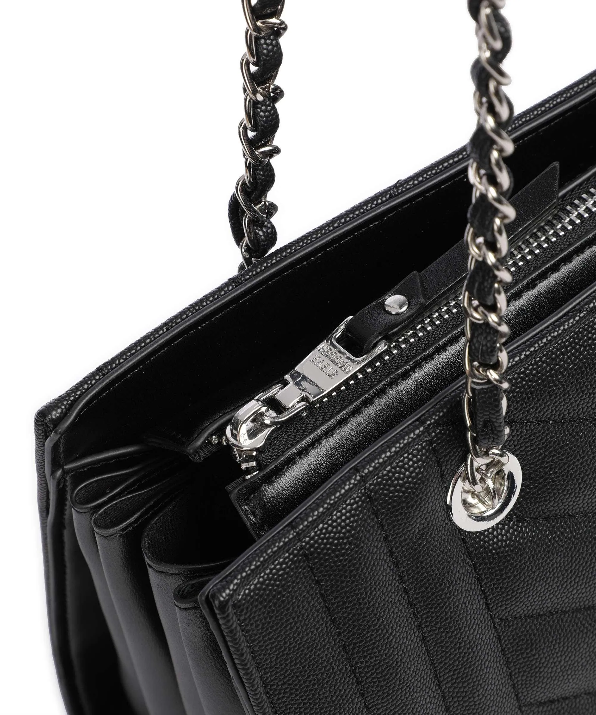 Steve Madden BDIVYA Borsa a spalla pelle sintetica nero  