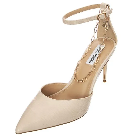 Steve Madden Tantalize - Sandali Donna Rosa / Nude Lizard    