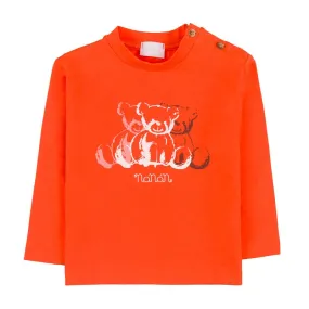 T-shirt con orsetti