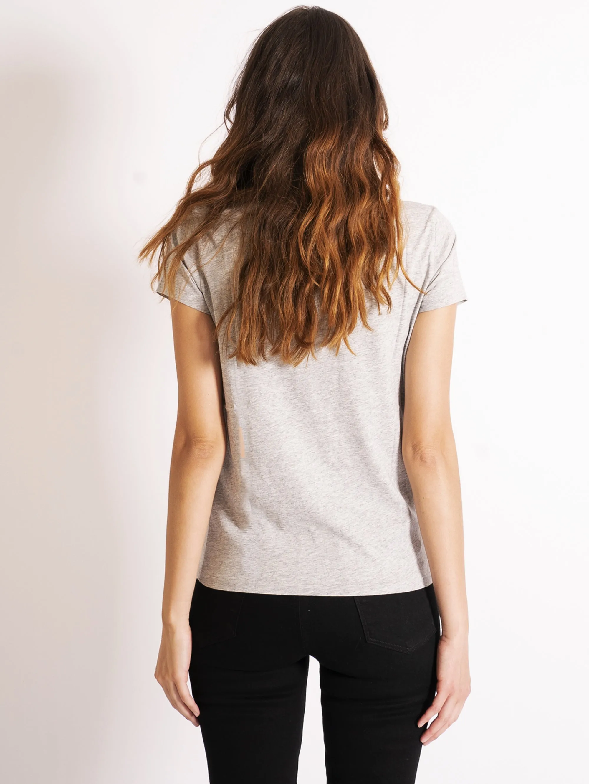 T-shirt Girocollo Grigio