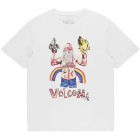 T-shirt Uomo Volcom - Herbie Bsc Sst - Bianco