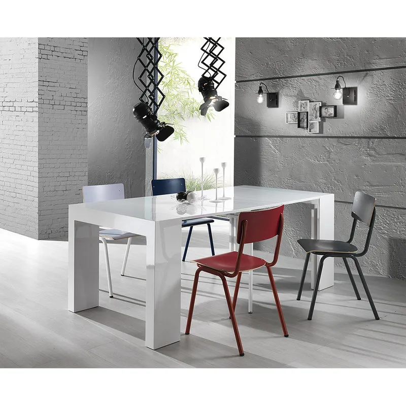 Tomasucci Lampadario a pantografo EXTENSION, nero opaco