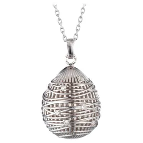 Tsars Collection - Collana in Argento Intrecci Diamante - Handmade in Swiss - Luxury Exclusive Collection